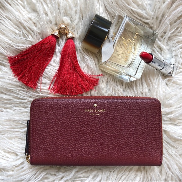 kate spade Handbags - Kate Spade Cobble Hill Lacey Zip Around Wallet